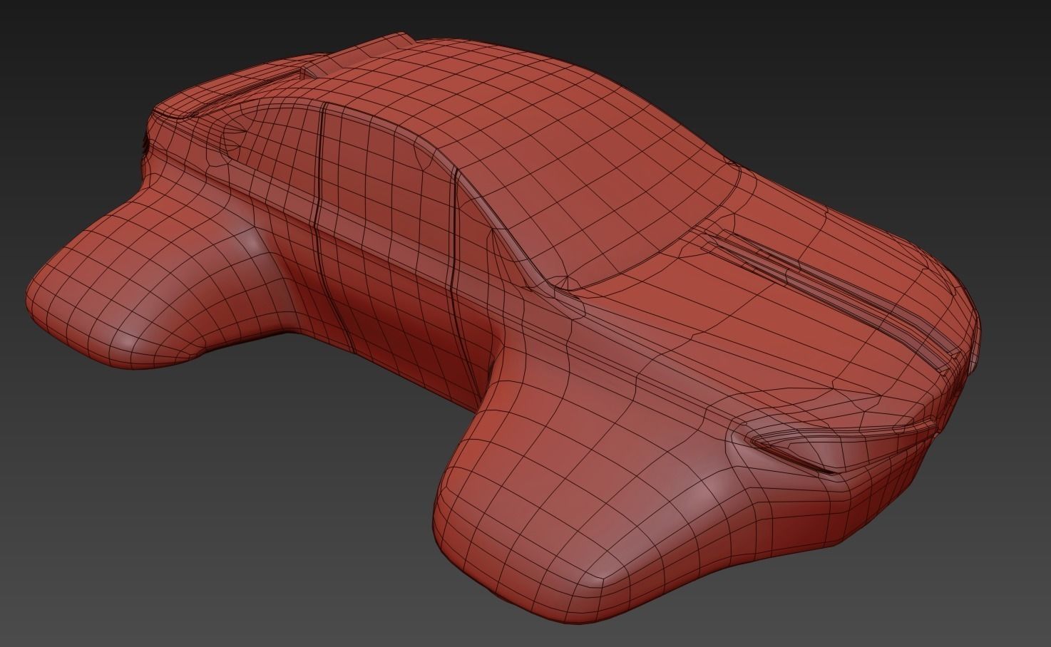 Hover car BF 3D model_19