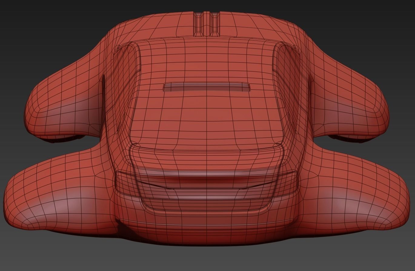 Hover car BF 3D model_21
