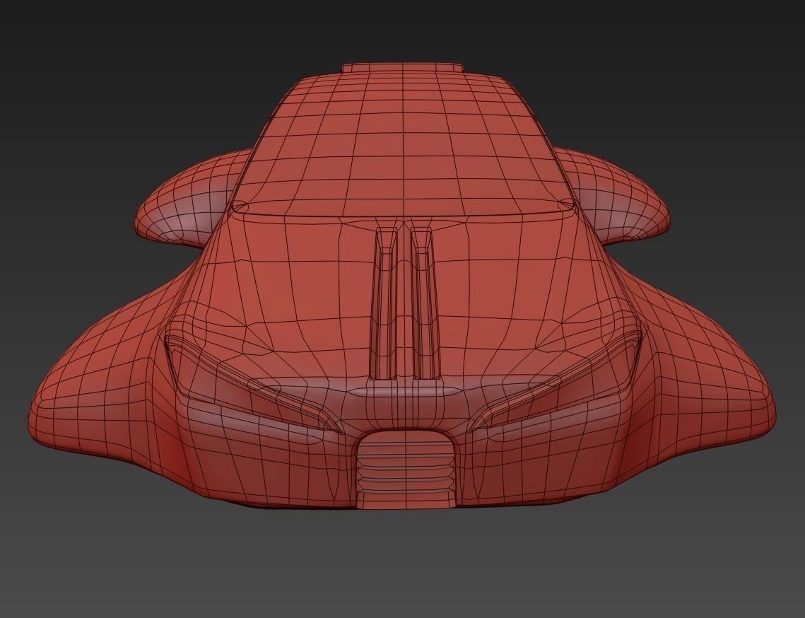 Hover car BF 3D model_20
