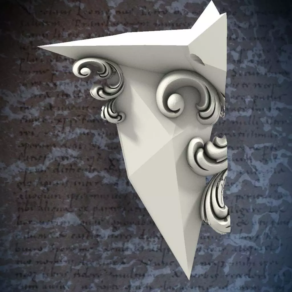 Geomoque Sconce Free 3D print model