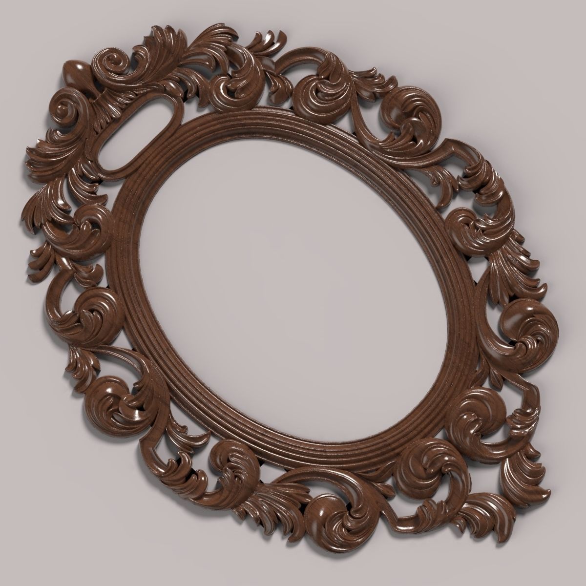 Carved decor DeR 004 3D model_1