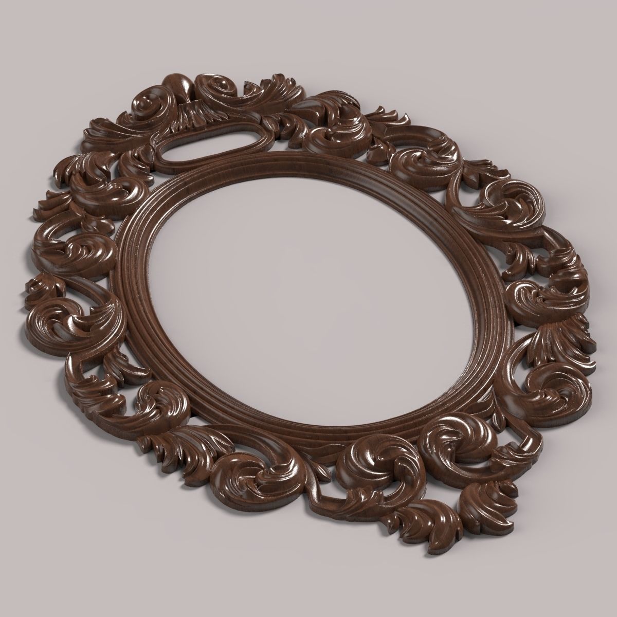 Carved decor DeR 004 3D model_2