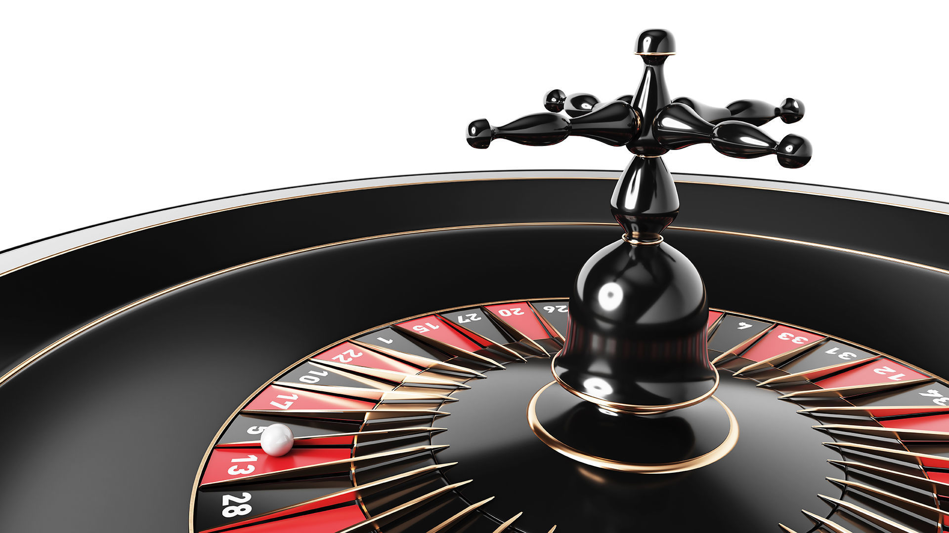 3D Roulette Model casino roule wheel 3D model_5