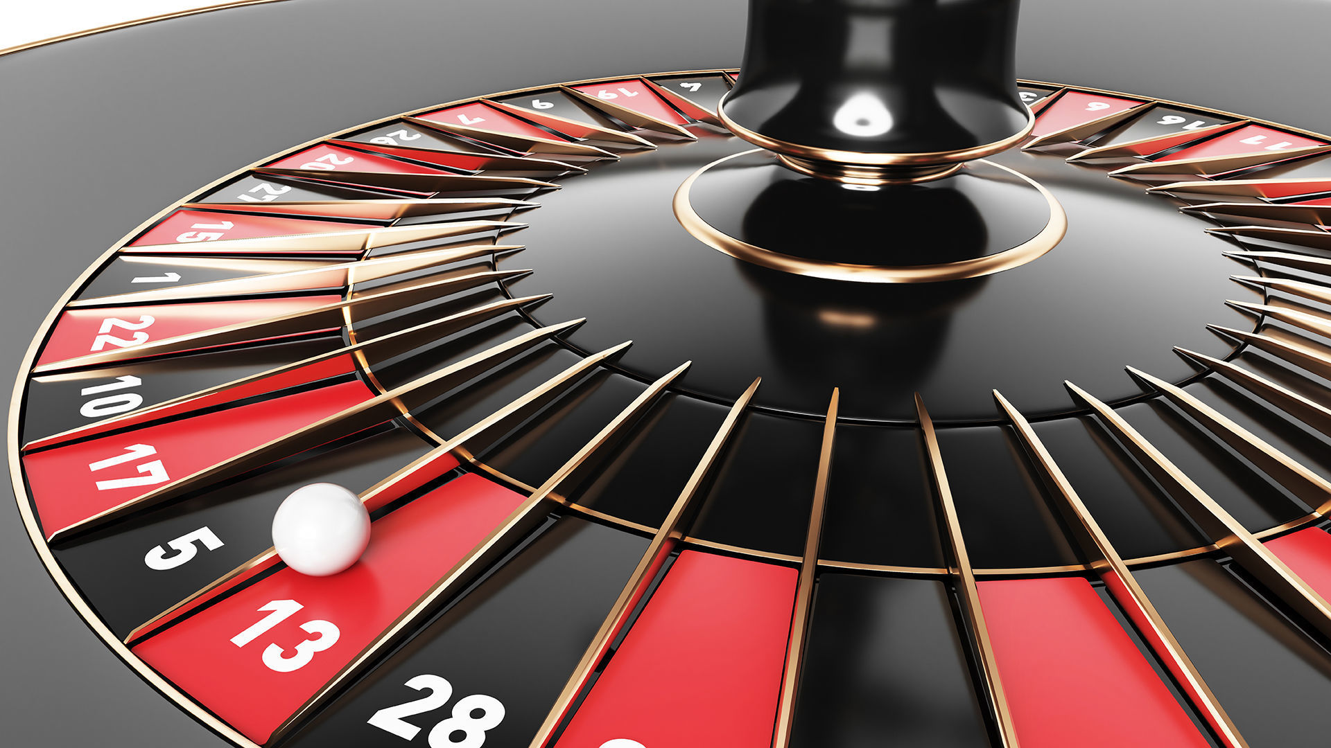 3D Roulette Model casino roule wheel 3D model_6