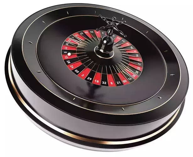 3D Roulette Model casino roule wheel 3D model