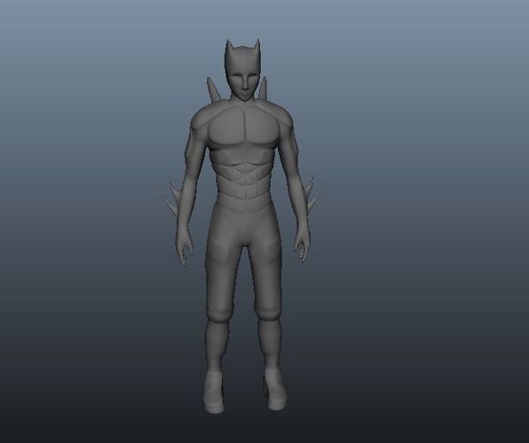 Bat Beast Low-poly 3D model