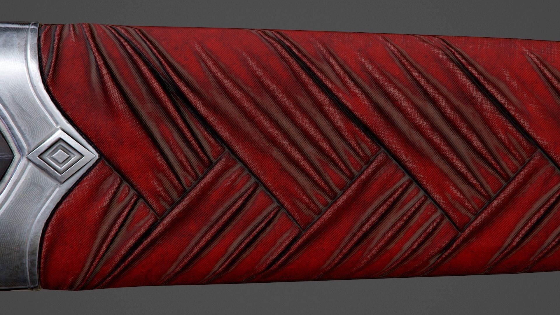 Assassin Knife PBR Game-Ready Low-poly 3D model_21