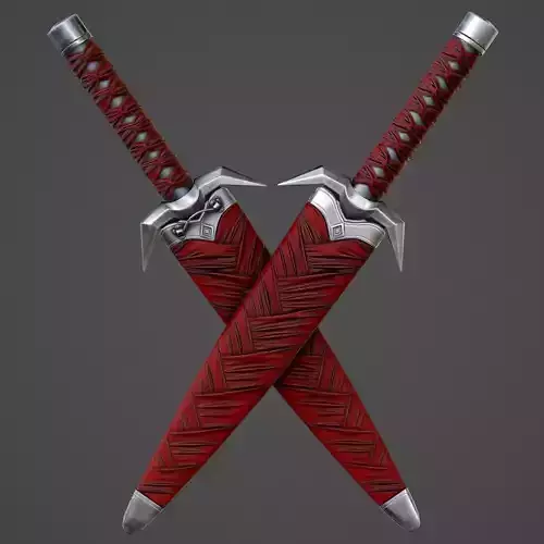 Assassin Knife PBR Game-Ready