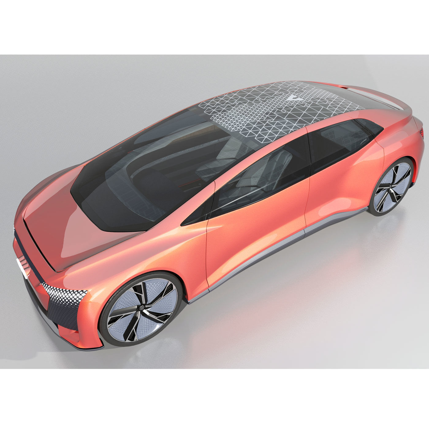 Audi Aicon 2017 3D model_2