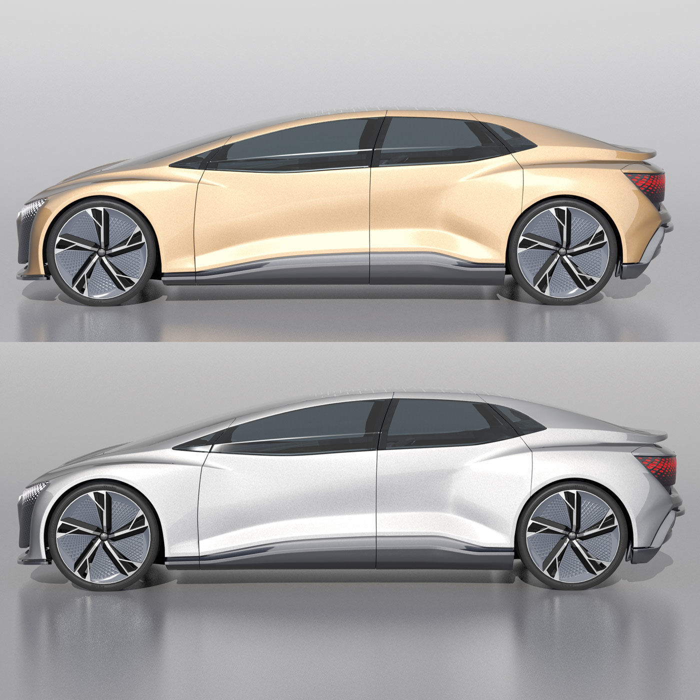 Audi Aicon 2017 3D model_3