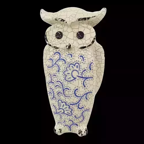 Ceramics Owl model