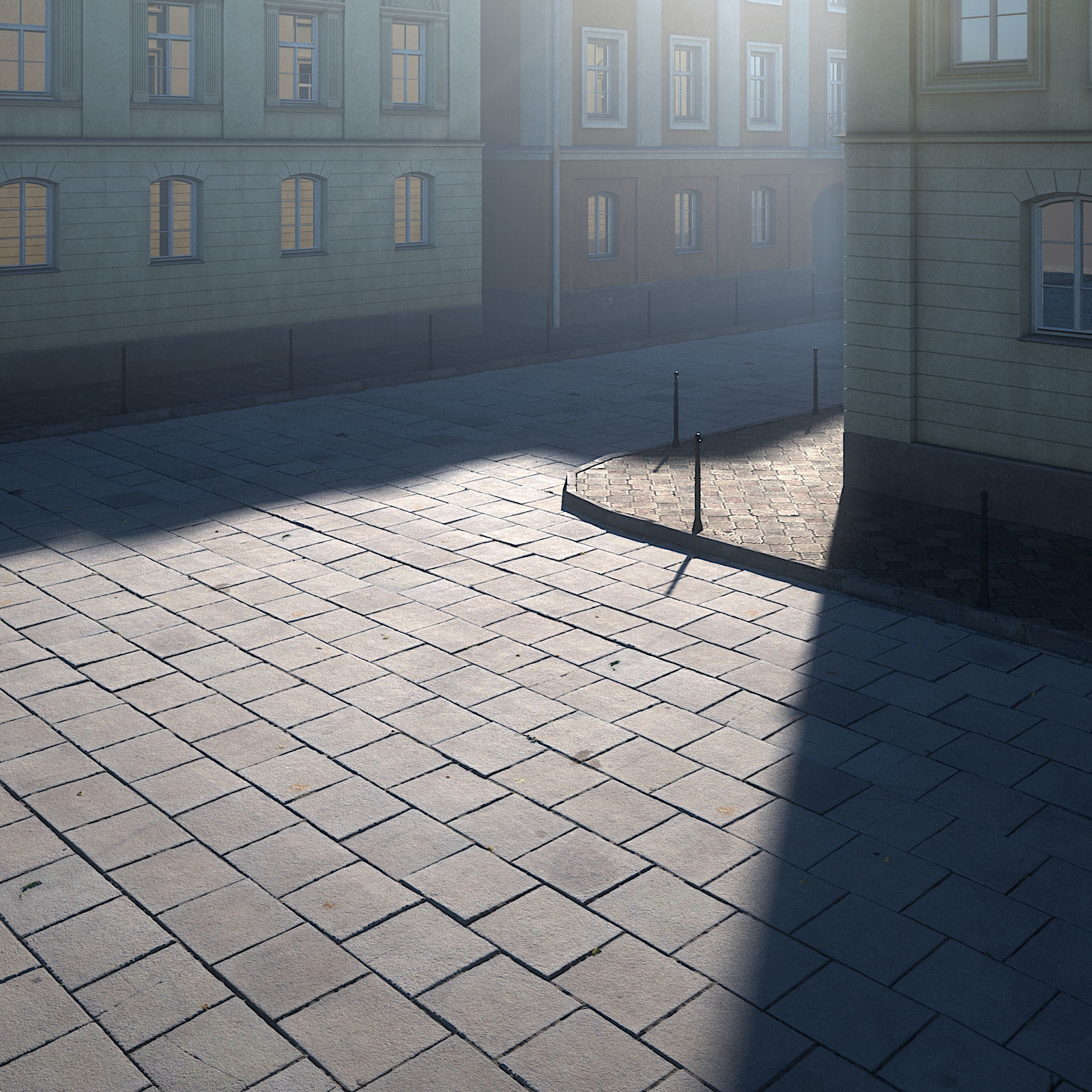 Photoscanned pavement texture collection 3D model_3