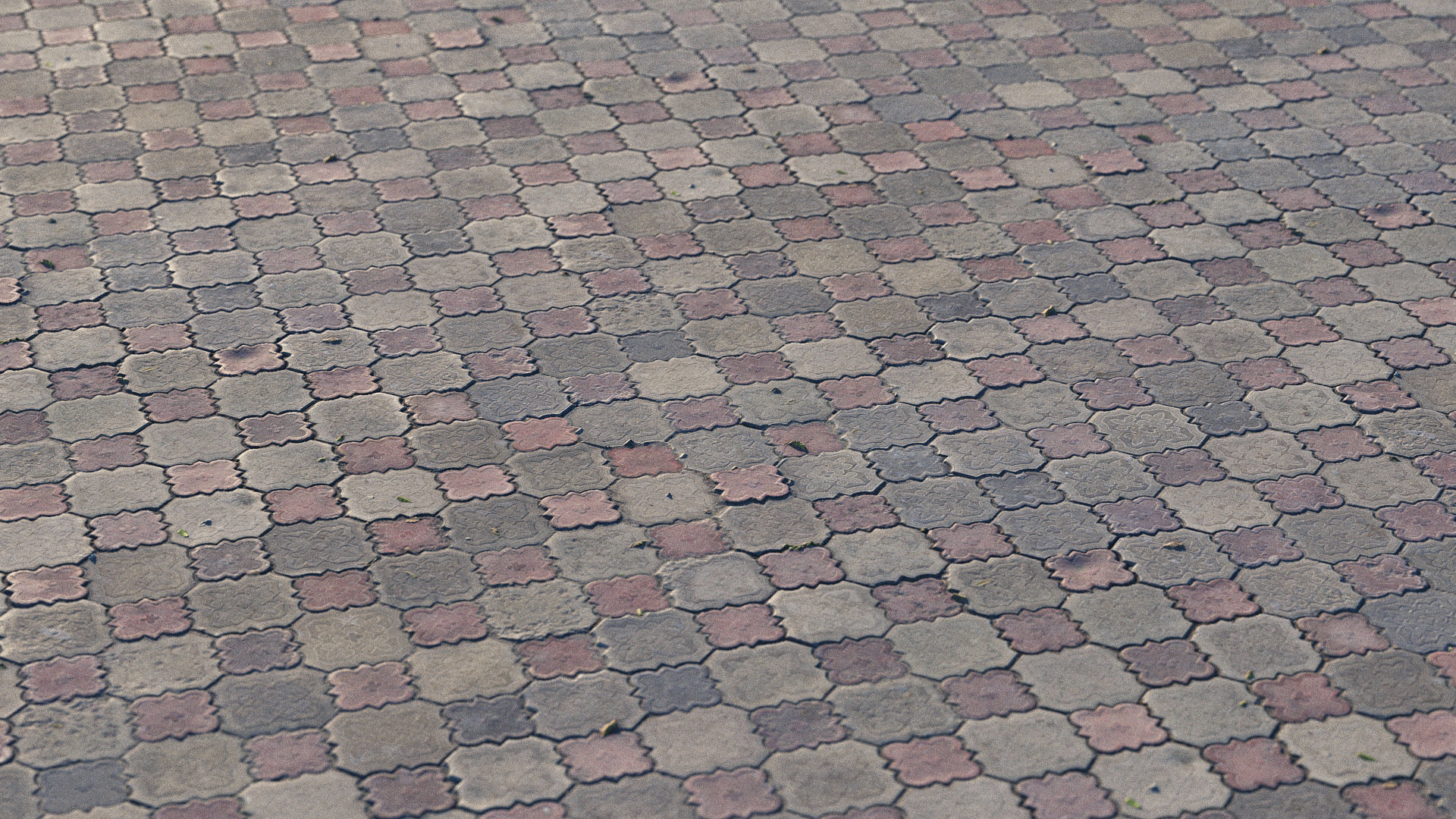 Photoscanned pavement texture collection 3D model_8