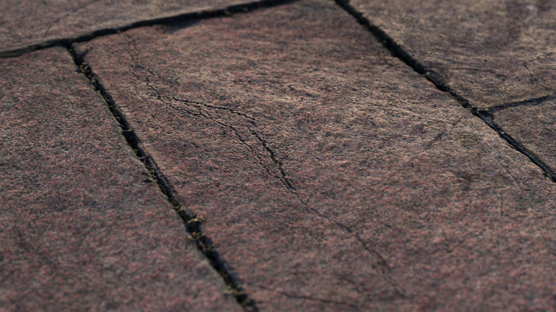 Photoscanned pavement texture collection 3D model_17