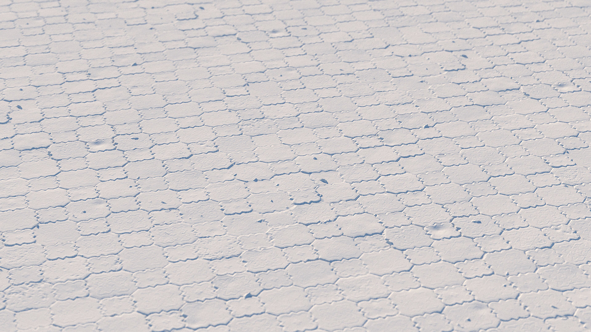 Photoscanned pavement texture collection 3D model_9