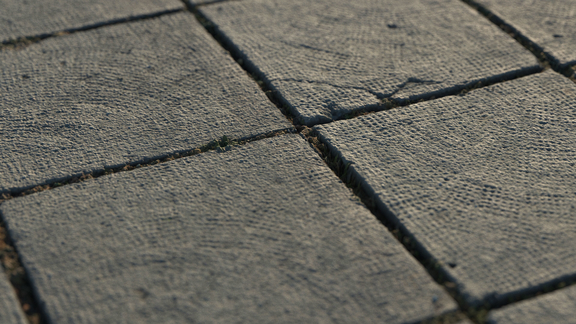 Photoscanned pavement texture collection 3D model_31