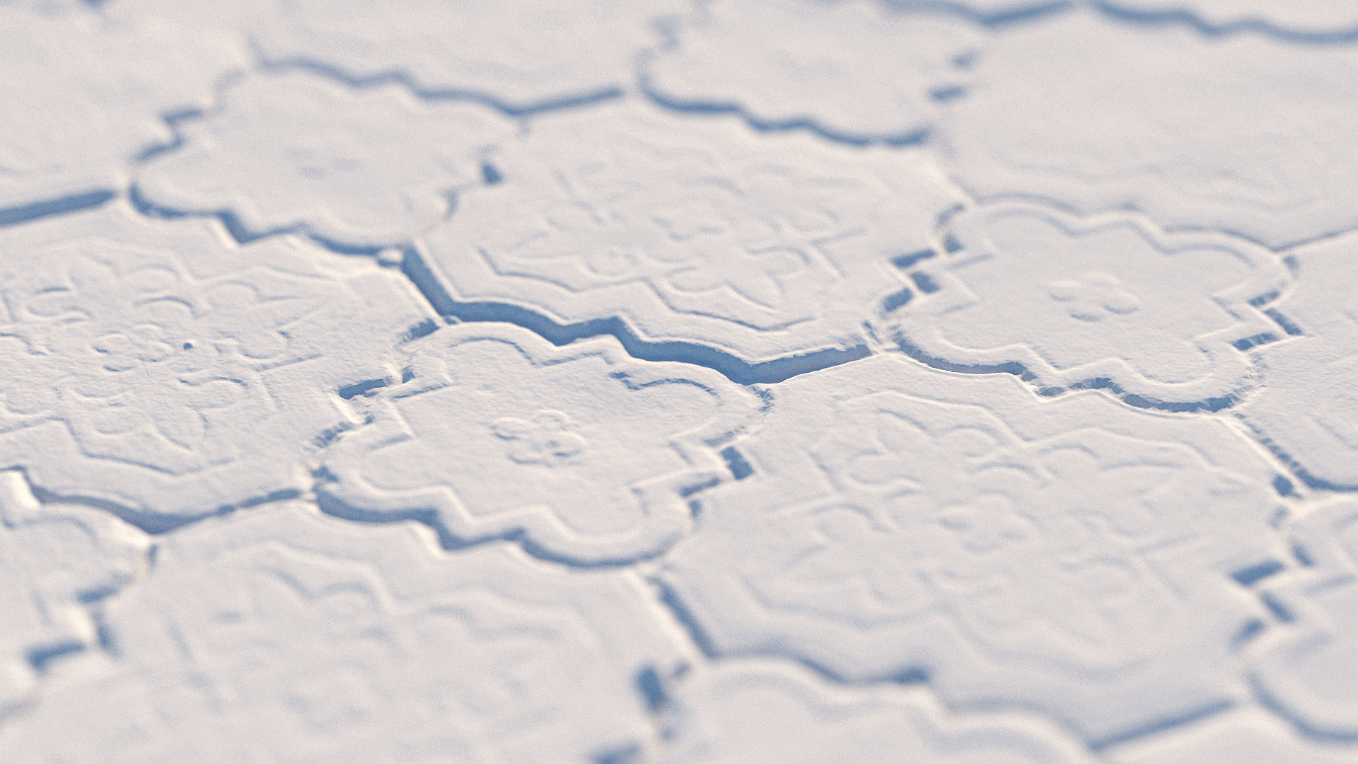 Photoscanned pavement texture collection 3D model_11