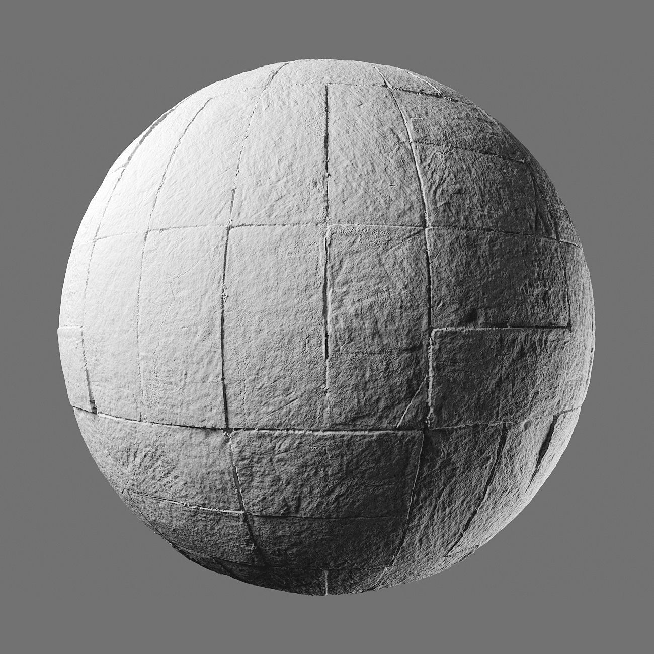 Photoscanned pavement texture collection 3D model_14