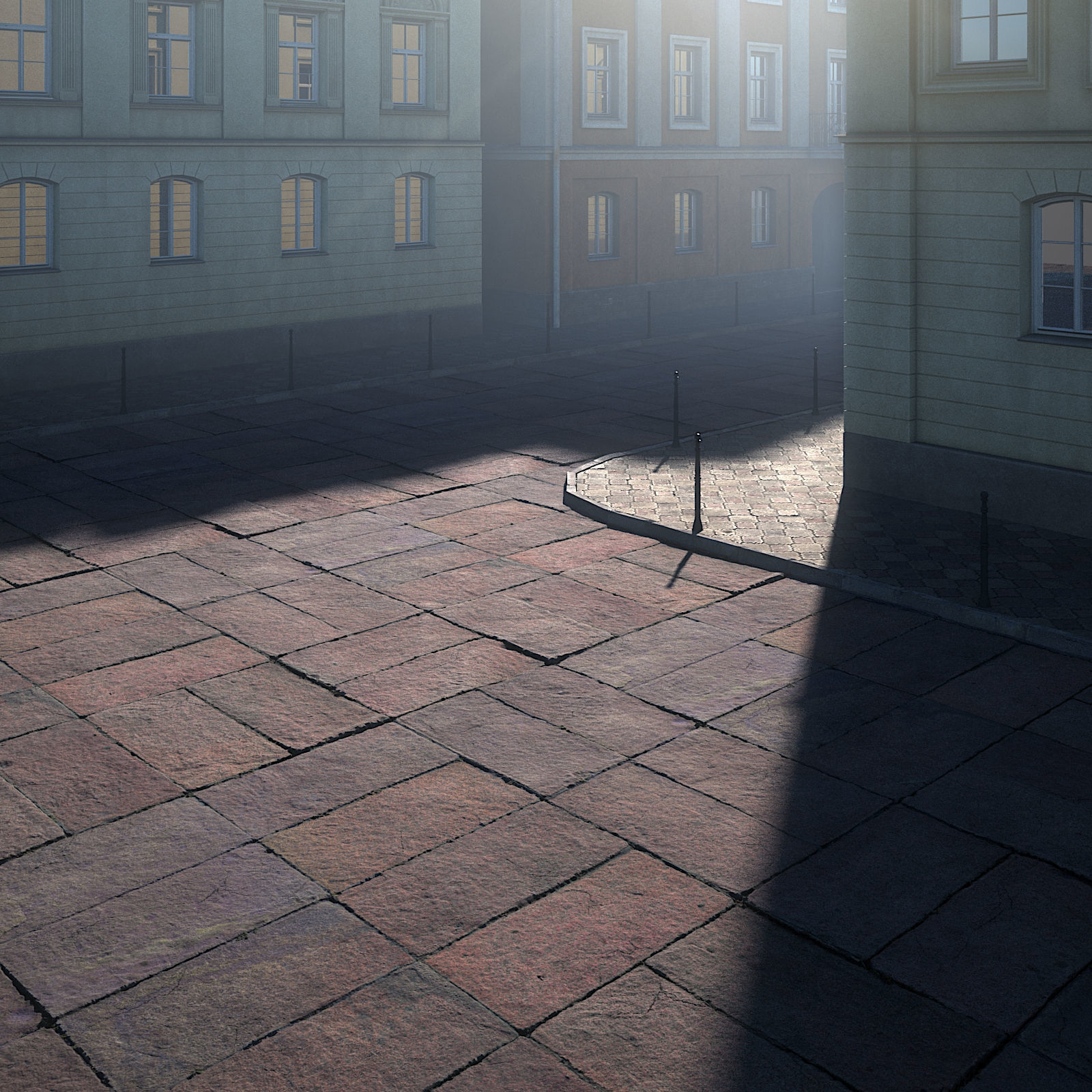 Photoscanned pavement texture collection 3D model_2