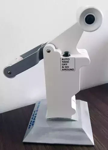 Boeing 737 replica of power levers in real scale for decoration 3D print model