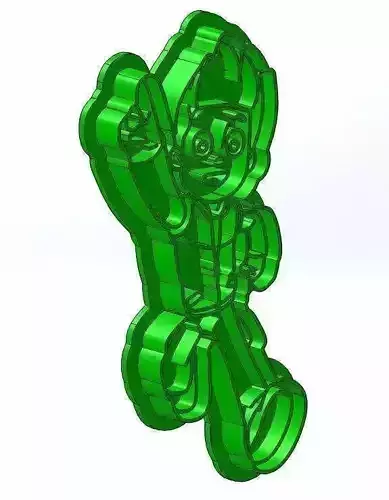 Paw Patrol 3d print cookie cutters model 