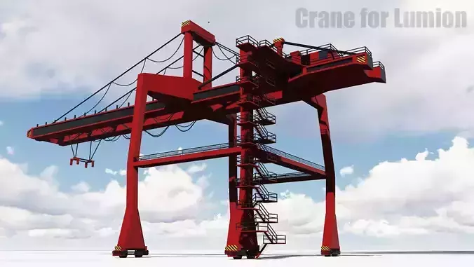 Red Crane for Harbors