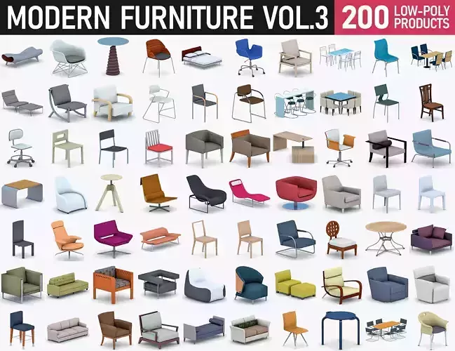 Modern Furniture Vol 3