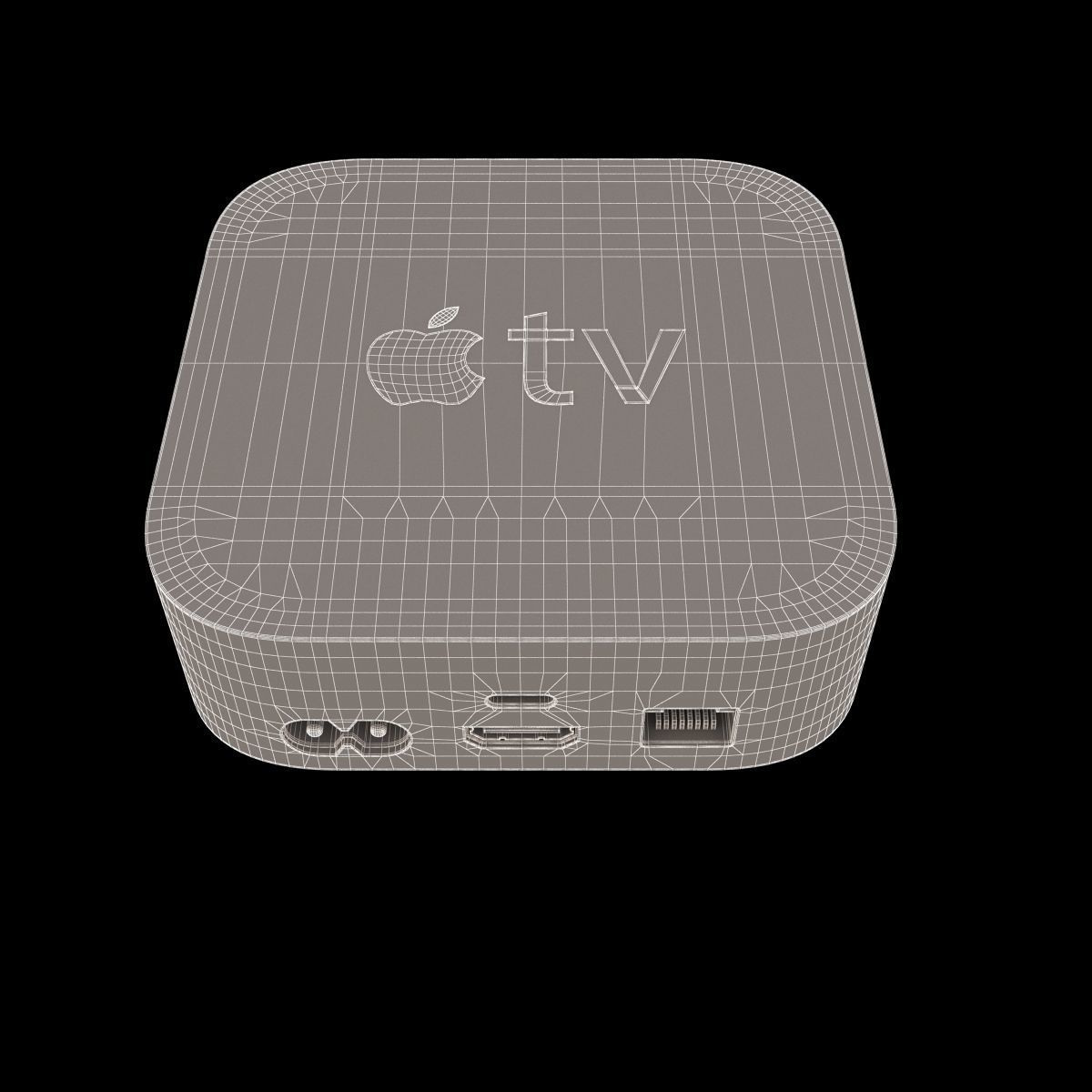 New Apple TV Set 3D model_19