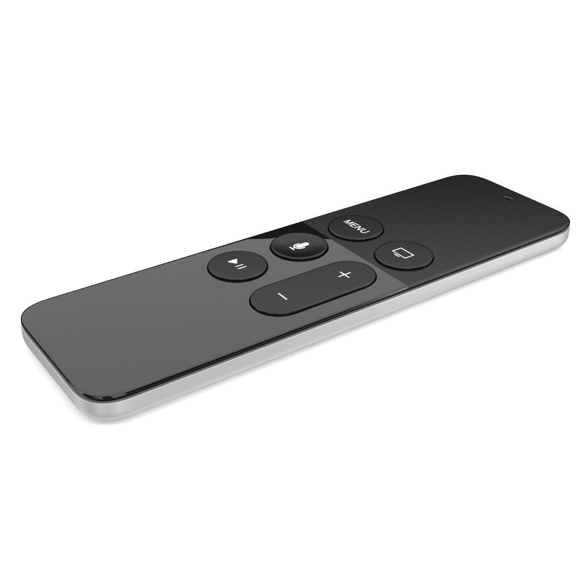 New Apple TV Set 3D model_2