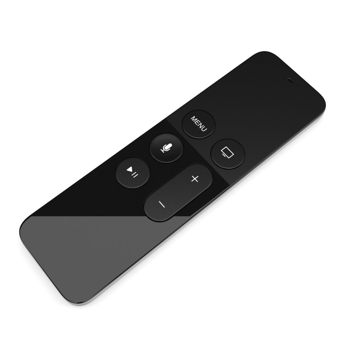 New Apple TV Set 3D model_1