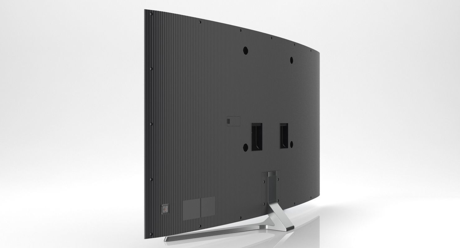 Samsung 65 Inches JS9000 Curved 4K SUHD Smart TV 3D model_1