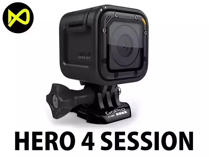 GoPro Hero 4 Session 3D model