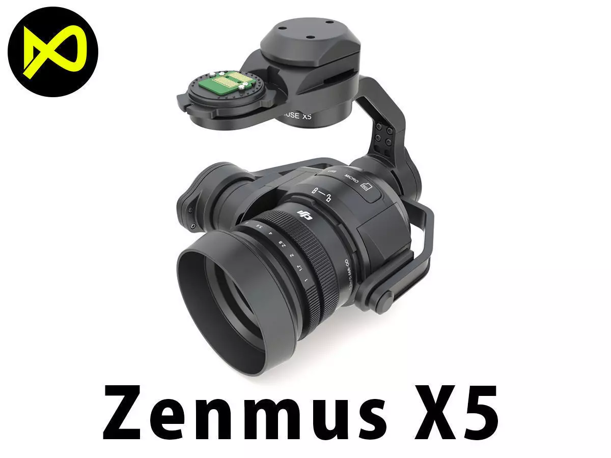DJI Zenmuse X5 Camera 3D model