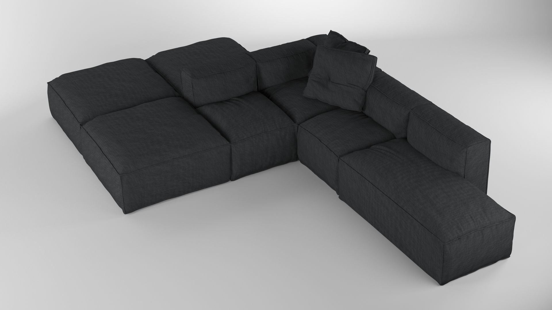 Bonaldo Peanut Collection B01-B05 Pillows 3D model_15