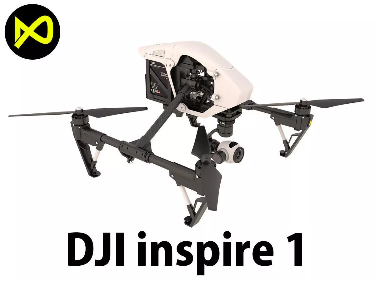 DJI Inspire 1 3D model