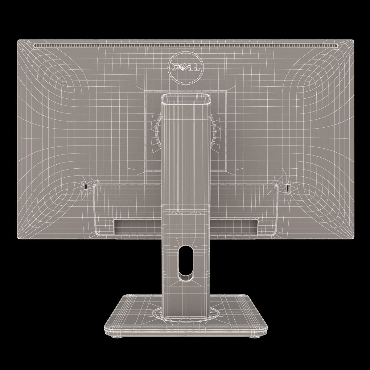 DELL UltraSharp 24 Screen LED Monitor U2414H 3D model_11