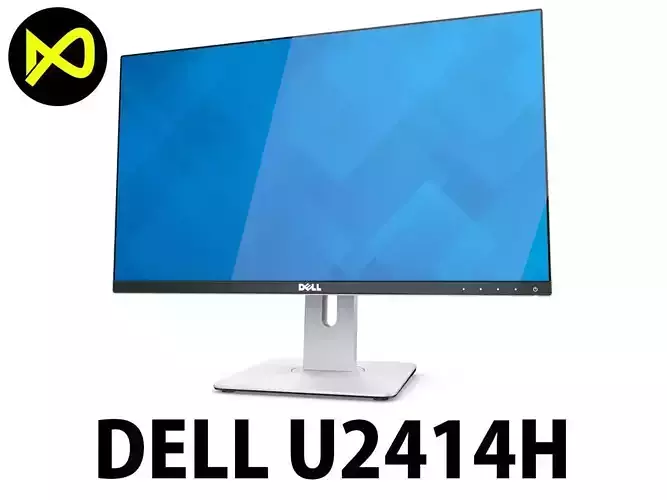 DELL UltraSharp 24 Screen LED Monitor U2414H 3D model