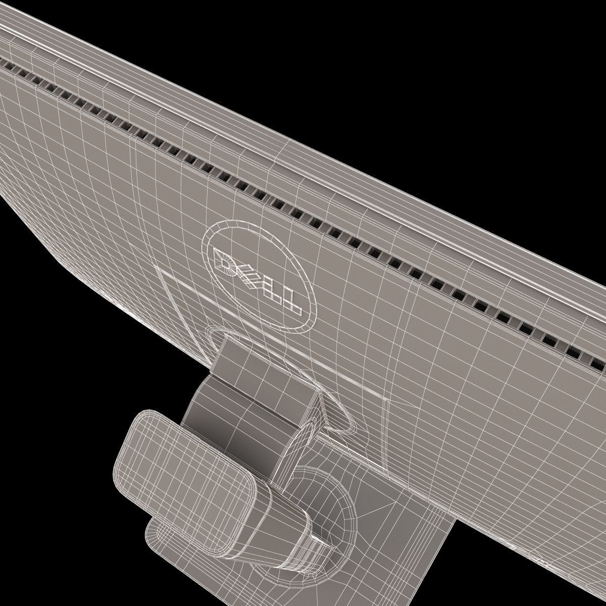 DELL UltraSharp 24 Screen LED Monitor U2414H 3D model_13