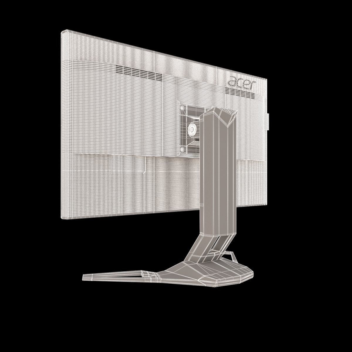 Acer Predator XB321HK 32 Inch 4K UHD Monitor Gaming 3D model_16