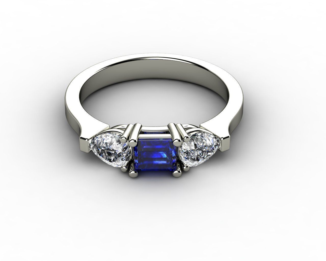 Gold Ring Design 3D print model_3