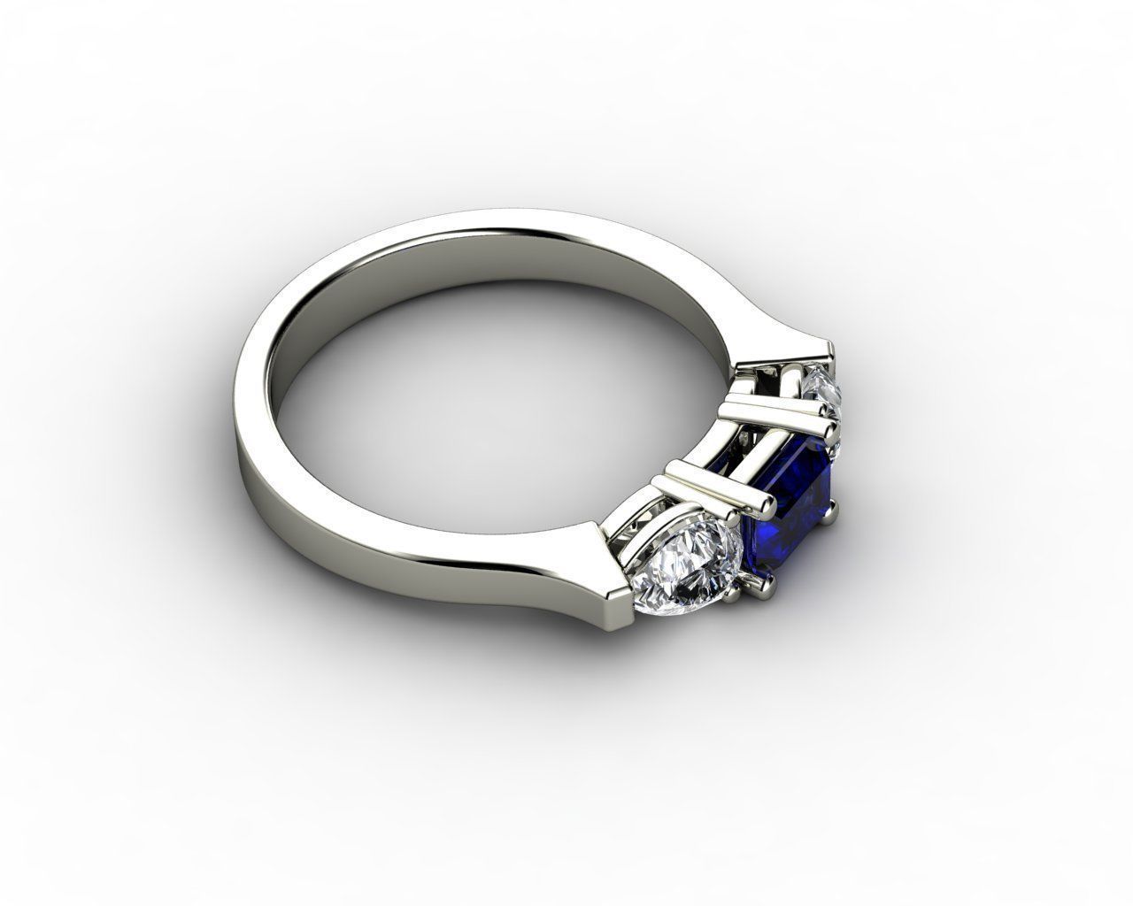 Gold Ring Design 3D print model_4