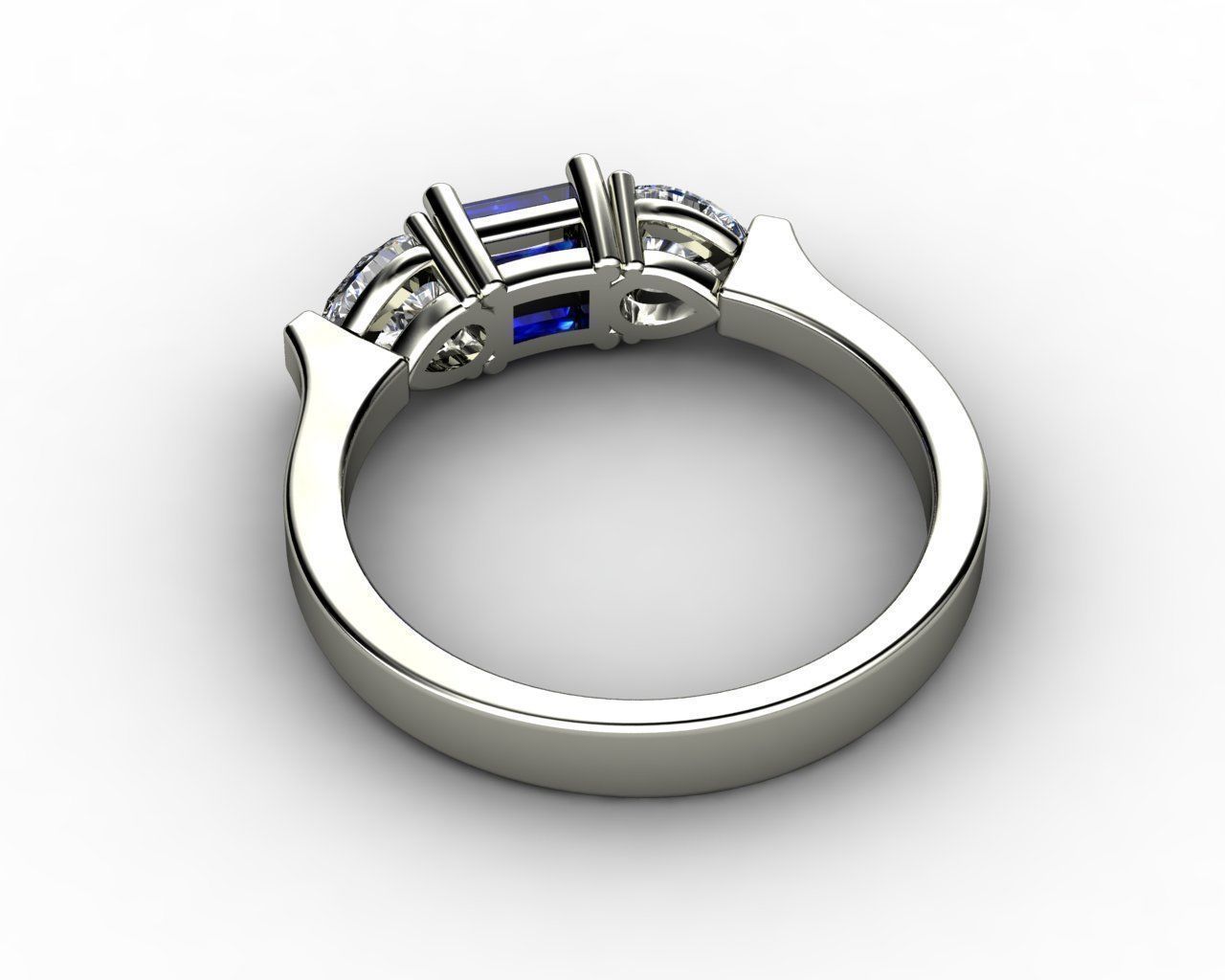 Gold Ring Design 3D print model_5