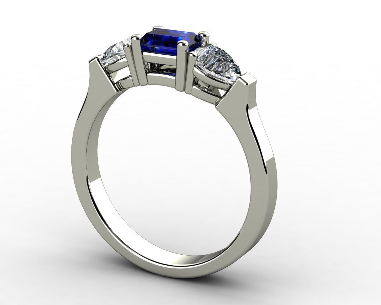 Gold Ring Design 3D print model_2