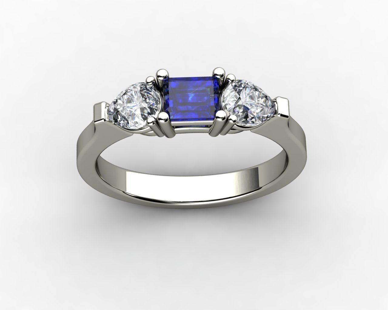 Gold Ring Design 3D print model_1