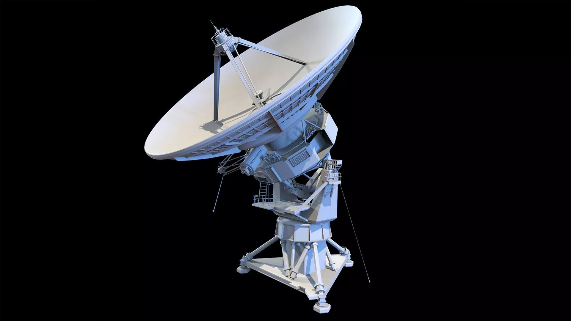 Radio Telescope 3D model_0