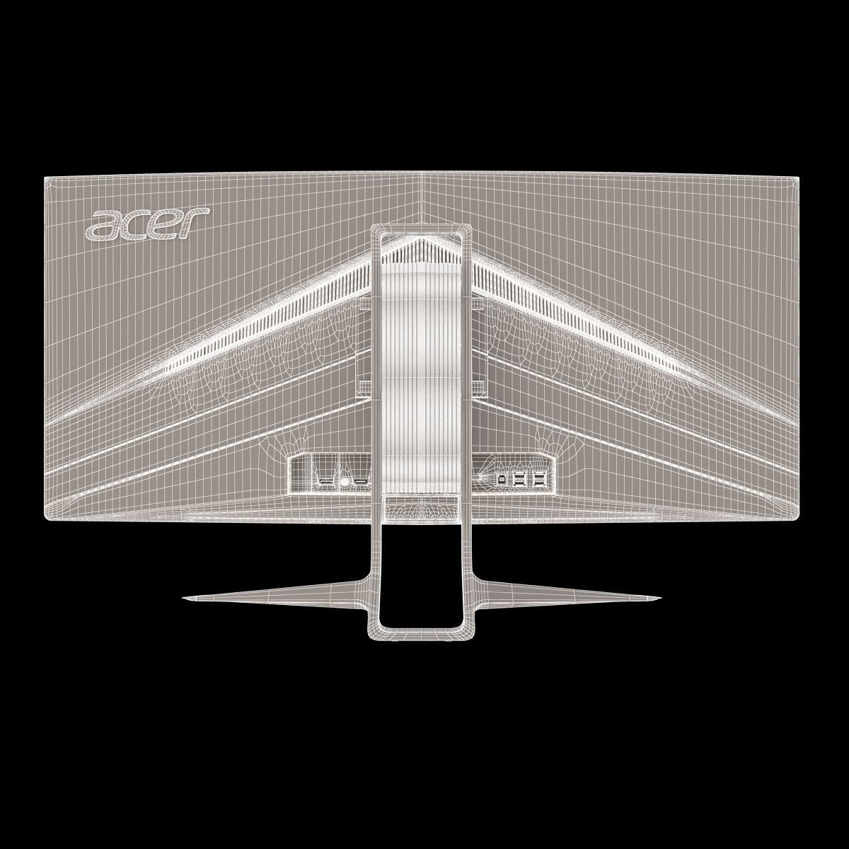 Acer Predator X34 Best Gaming Monitor 3D model_19