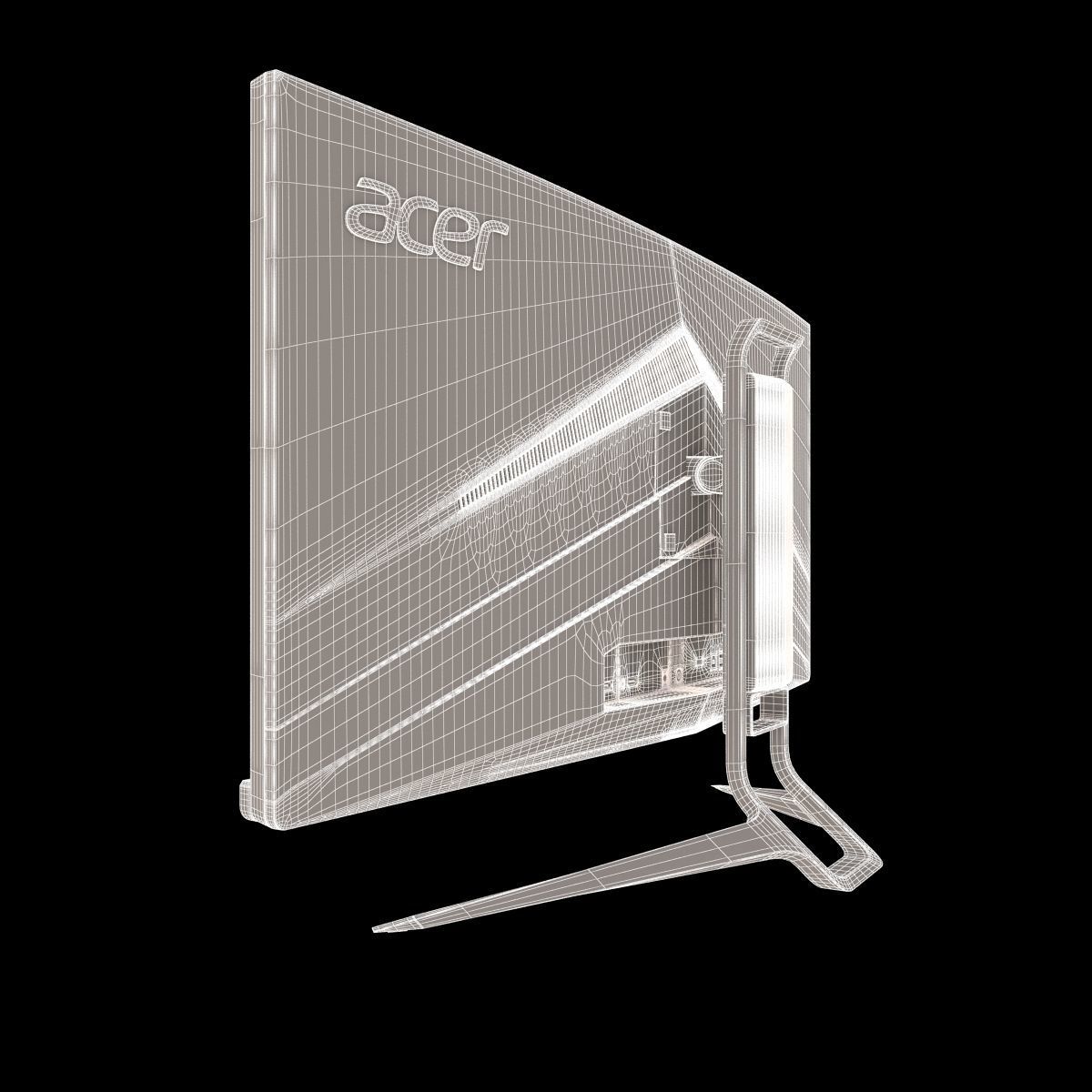 Acer Predator X34 Best Gaming Monitor 3D model_16