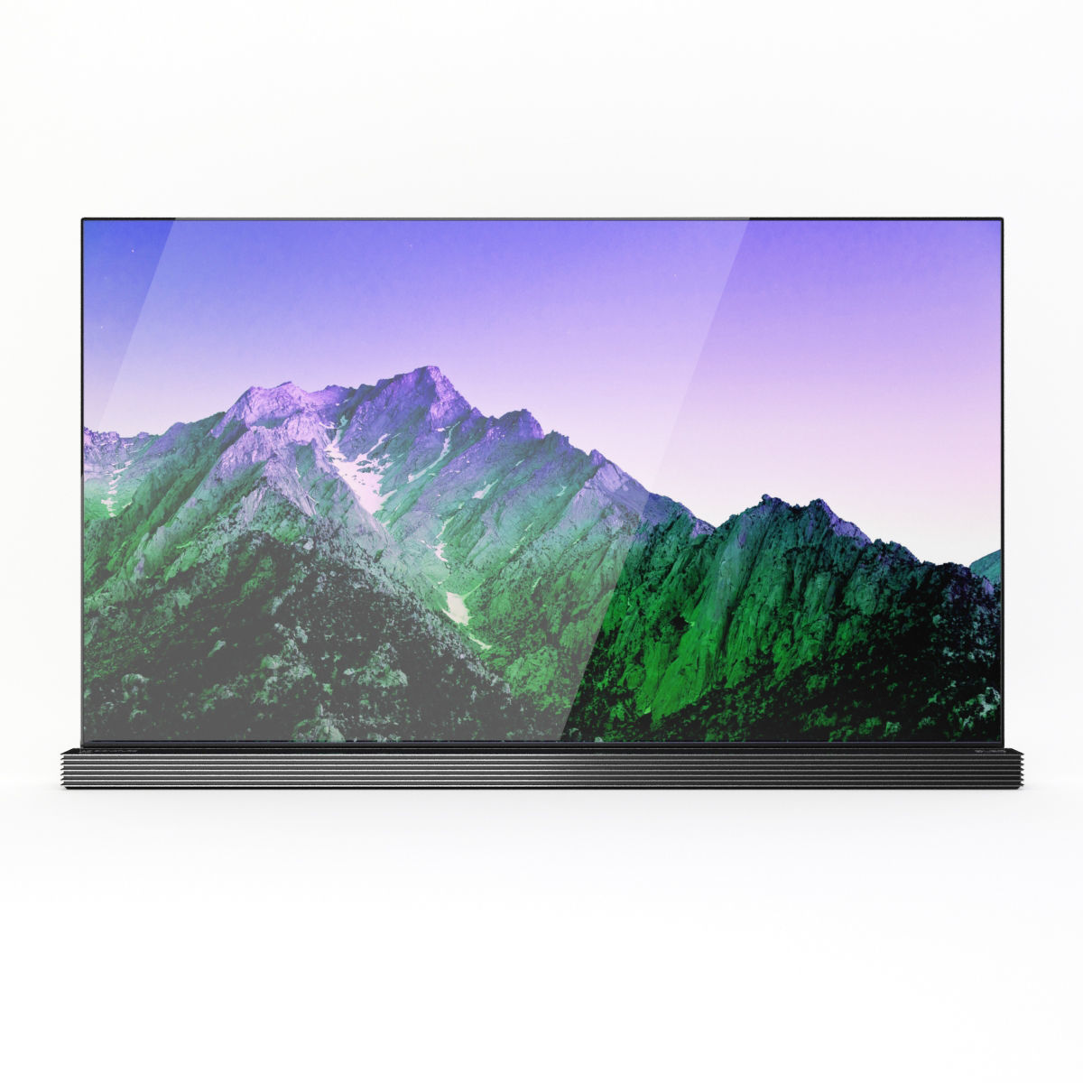 LGLG Signature 4K TV OLED 65 Inch 3D model_3