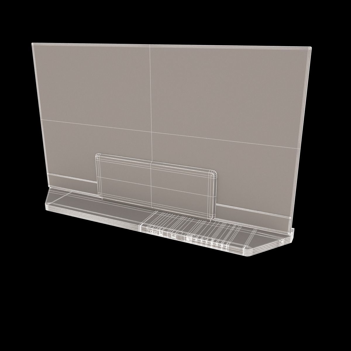 LGLG Signature 4K TV OLED 65 Inch 3D model_16