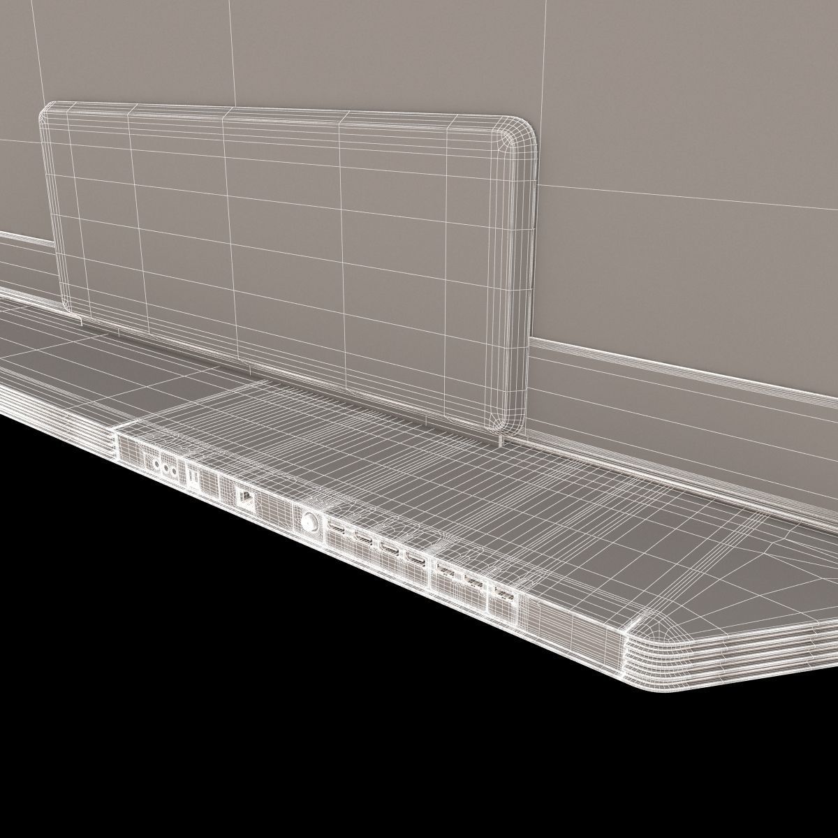 LGLG Signature 4K TV OLED 65 Inch 3D model_19